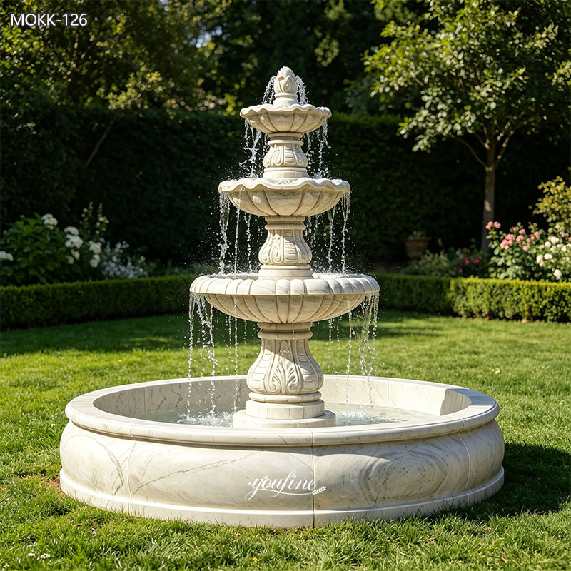 Marble Yard Classical Fountain MOKK-126