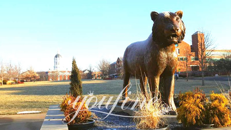 golden tiger statue-YouFine Sculpture