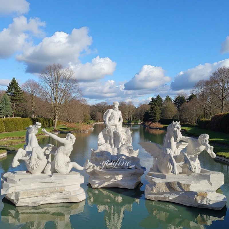 marble Trevi Fountain Replica