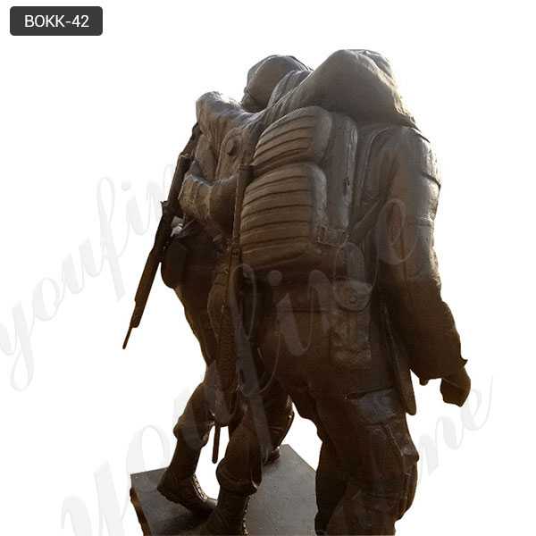life size bronze soldier statues for sale