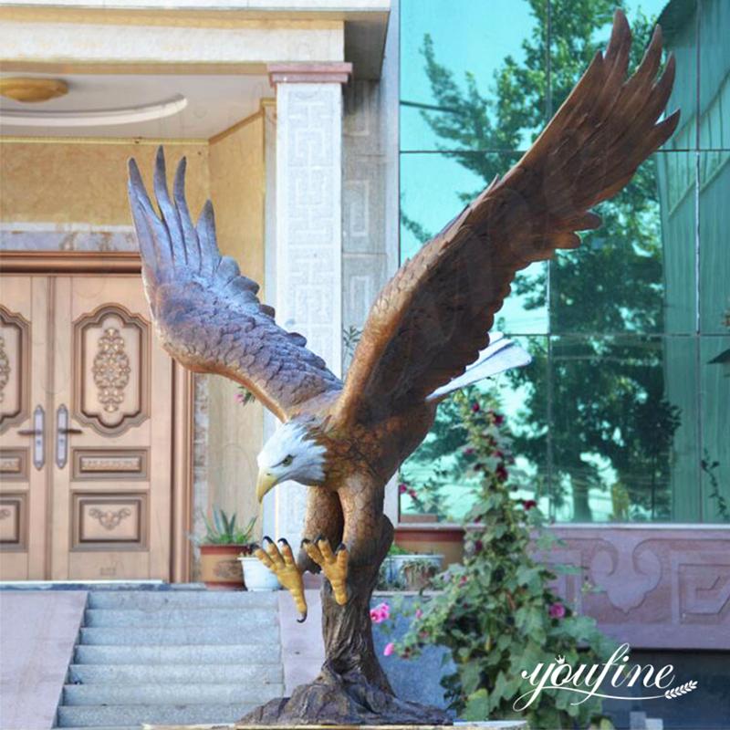 Details of the Eagle Sculpture: