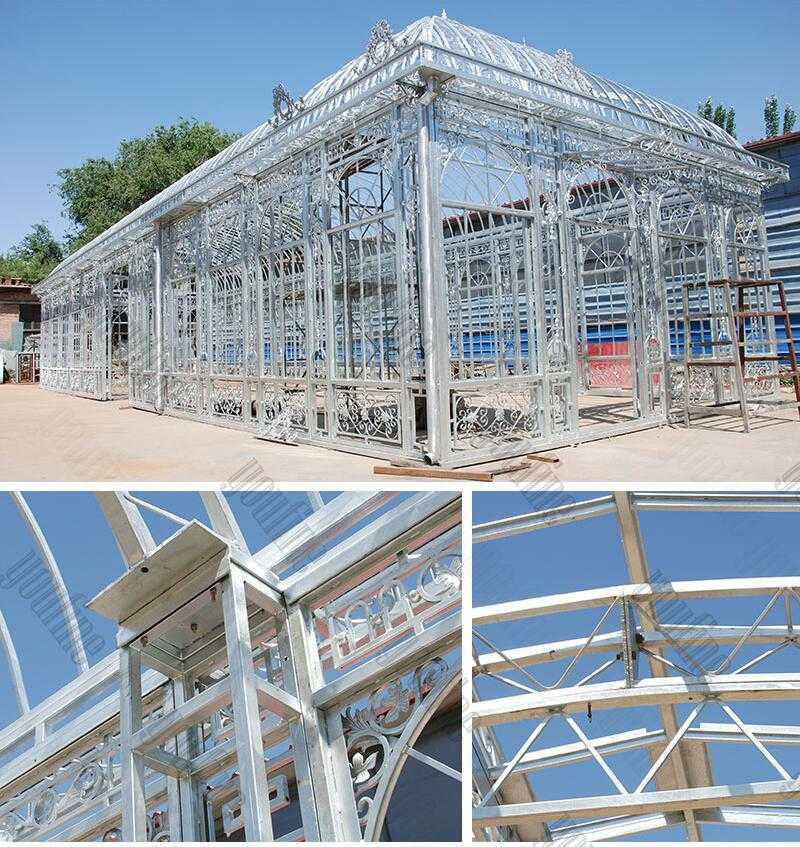 Detail of greenhouse and orangery