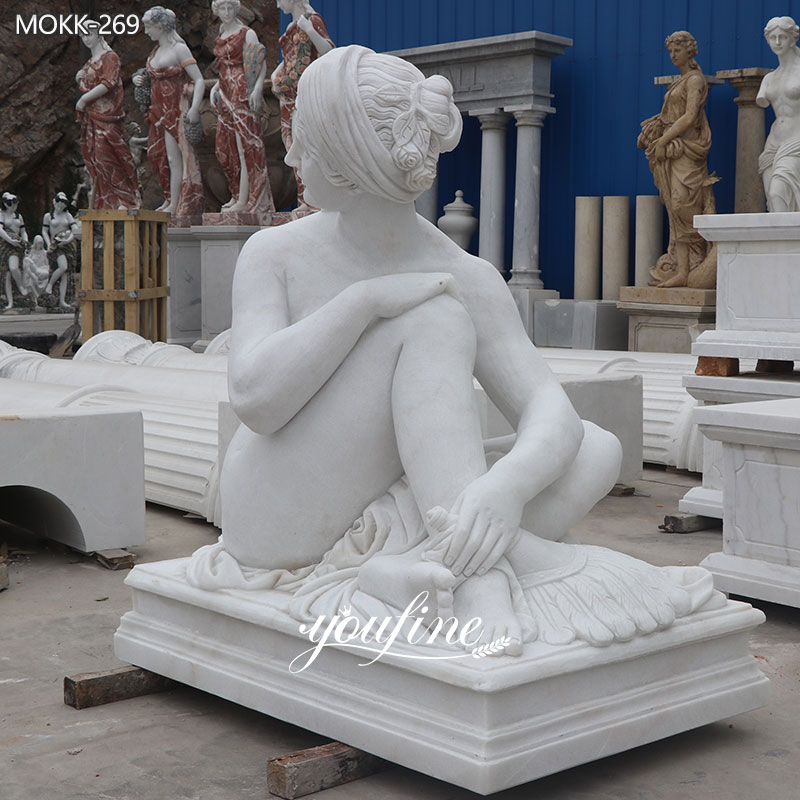 Famous James Pradier Odalisque statue replica