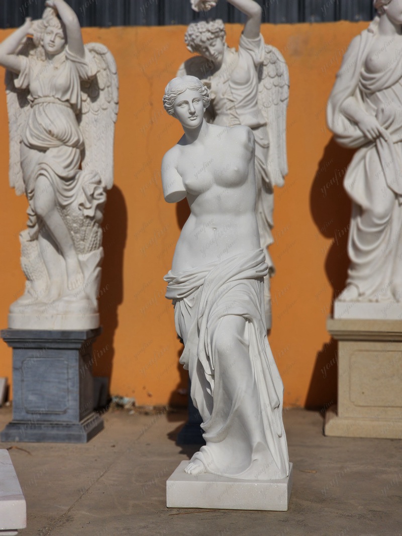 Famous Life Size Venus De Milo Marble Aphrodite Statue for Sale