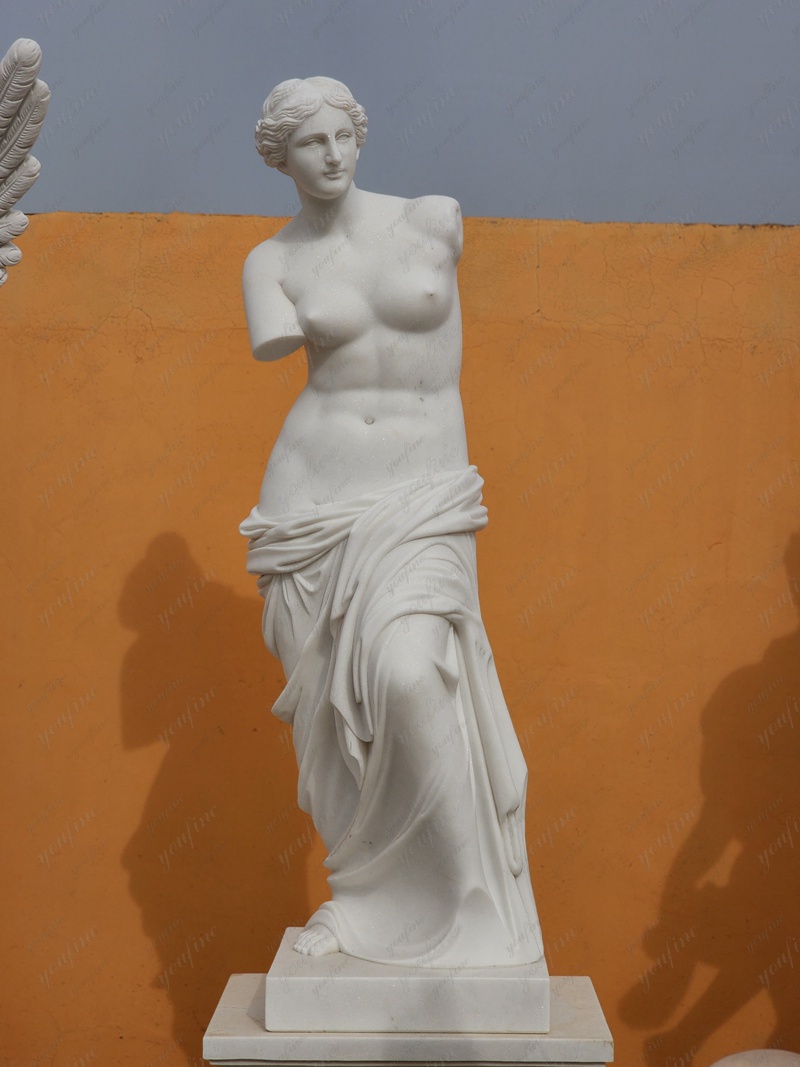 Famous Life Size Venus De Milo Marble Aphrodite Statue for Sale