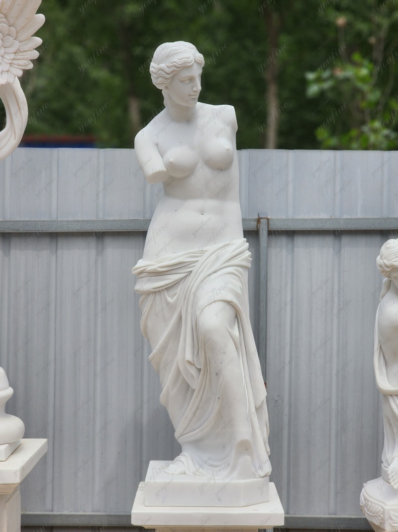 Famous Life Size Venus De Milo Marble Aphrodite Statue for Sale