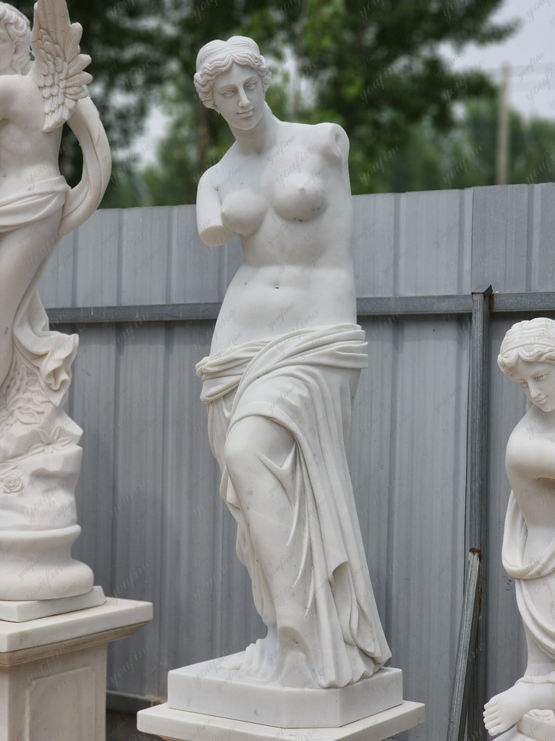 Famous Life Size Venus De Milo Marble Aphrodite Statue for Sale