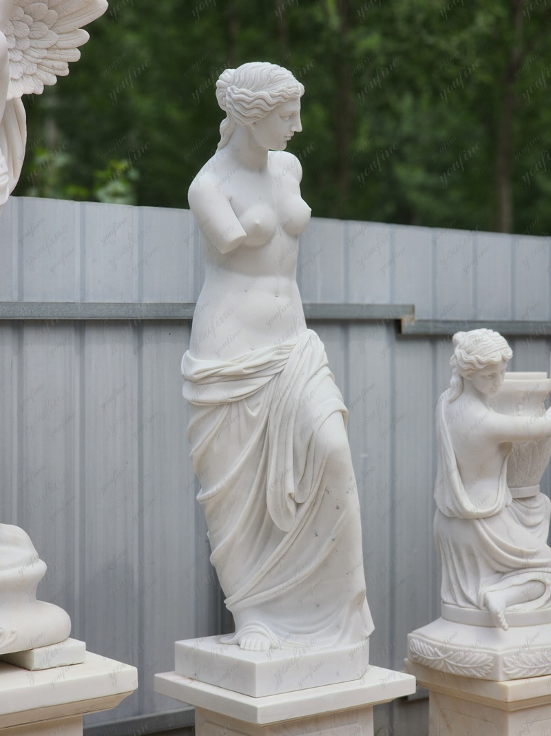 Famous Life Size Venus De Milo Marble Aphrodite Statue for Sale