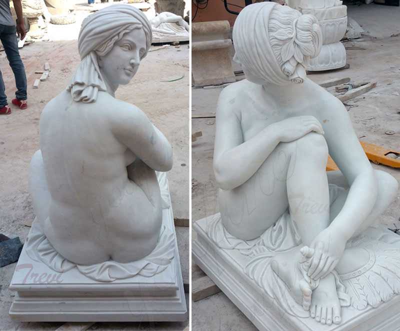 Famous-art-life-size-stone-sculpture-James-Pradier-from-Odalisque-to-sale-2