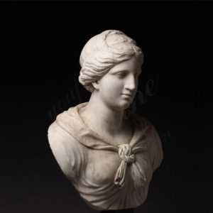 Famous art sculptures Italian Grand Tour Marble Bust of Diana or Artemis for indoor decor