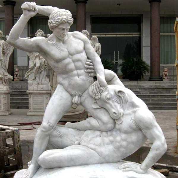Farnese Hercules Marble Sculpture for sale