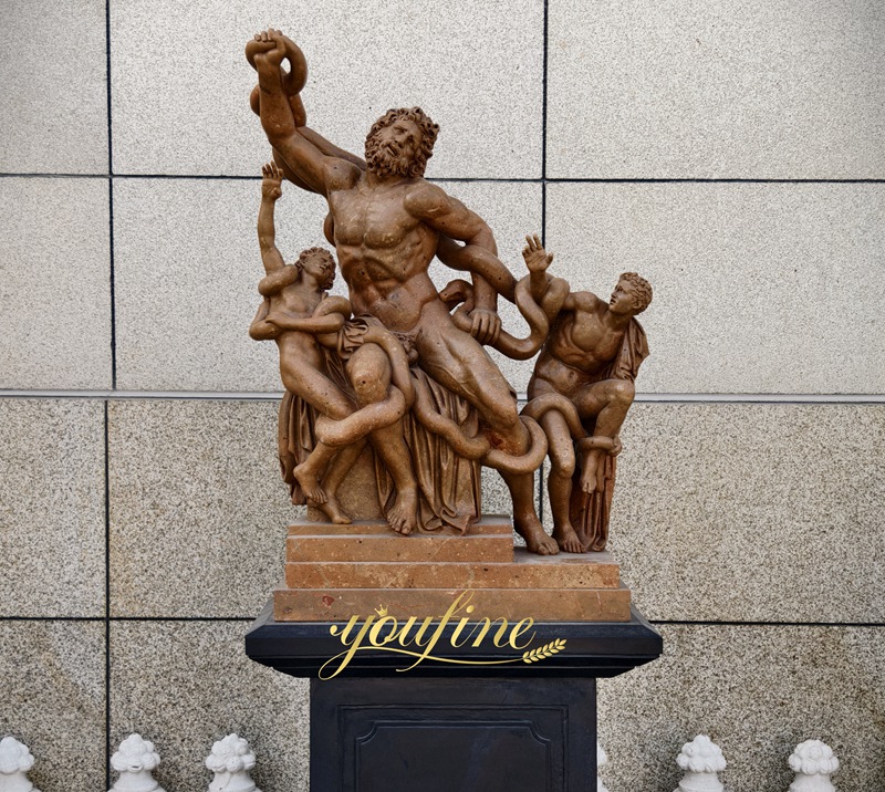 Laocoon and His Sons marble Sculpture