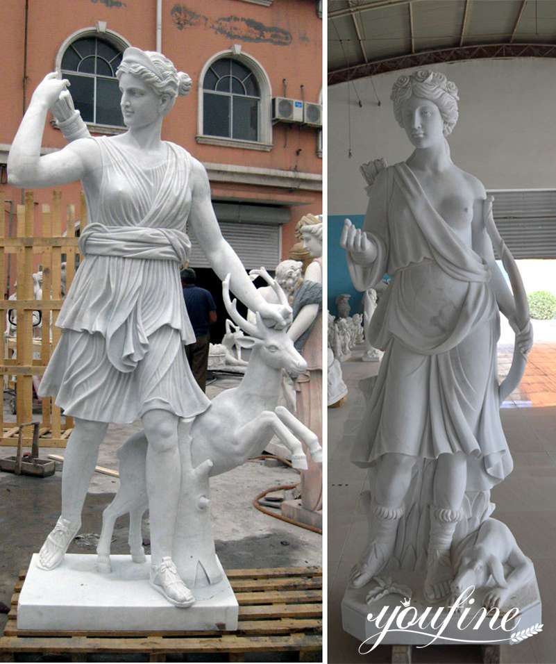 Marble Greek Mythology Artemis Statue For Home Decor Gift Idea Mokk 72 You Fine Sculpture - Tall Statues For Home Decor Australia Marble Greek Mythology Artemis Statue For Home Decor Gift Idea Mokk 72 You Fine Sculpture - Tall Statues For Home Decor Australia