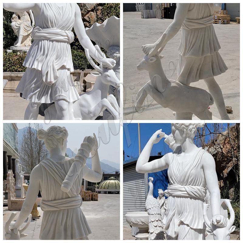 Marble Hunting God Diana Statue - YouFine sculpture