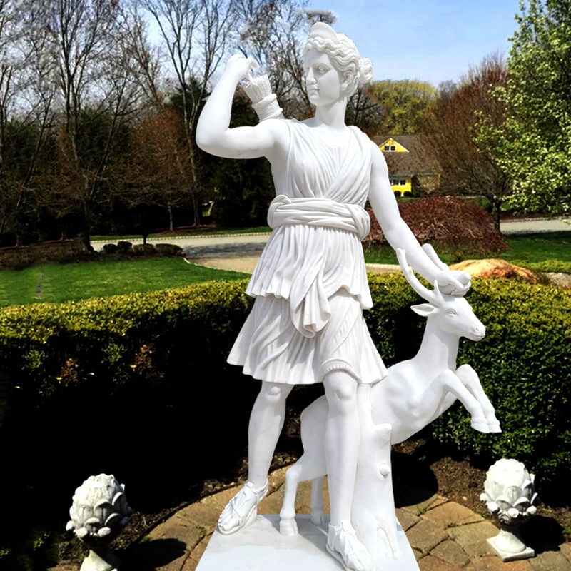 Marble Hunting God Diana Statue - YouFine sculpture