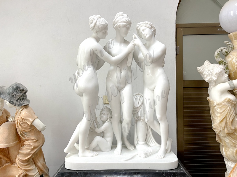 Three Graces Statue for Sale 2