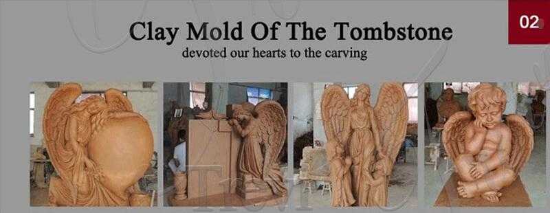 angels engraved on headstones for sale