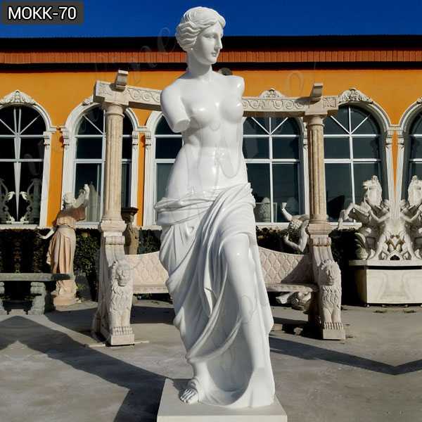 Famous Life Size Venus De Milo Marble Aphrodite Statue for Sale MOKK-70
