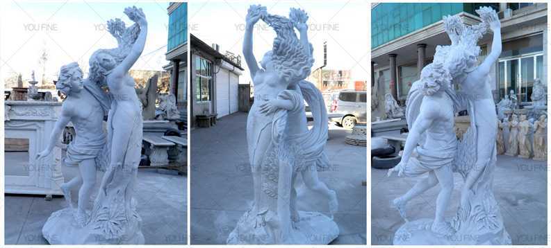 famous marble Apollo and Daphne statues for garden for sale