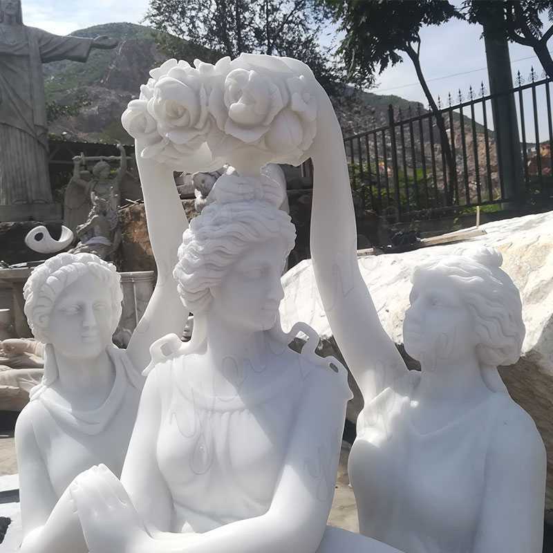 female marble statue