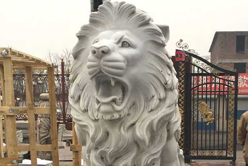 marble-carved-lion