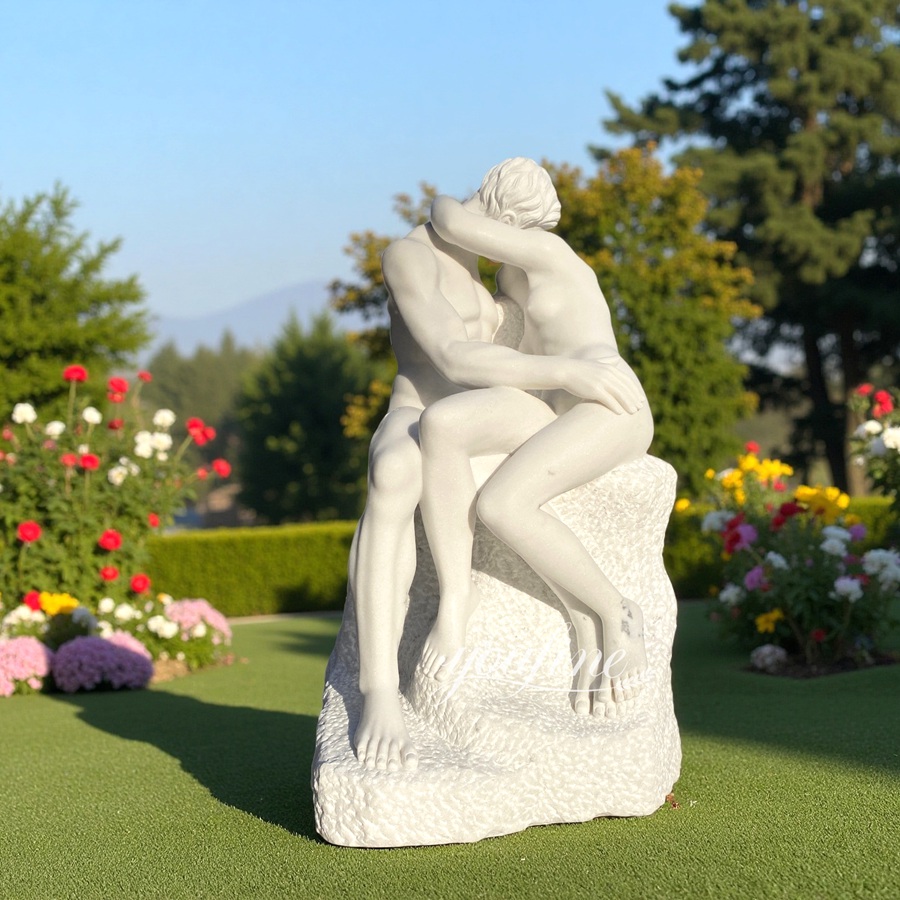 the Kiss Marble Sculpture