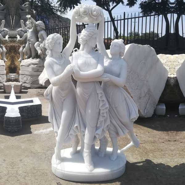 Dose the Natural Marble Statue of Three Graces can Be Exposed to the Outdoors?