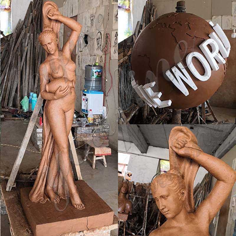 BOKK-438 Bronze Sculpture Scarface The  World  Is Yours