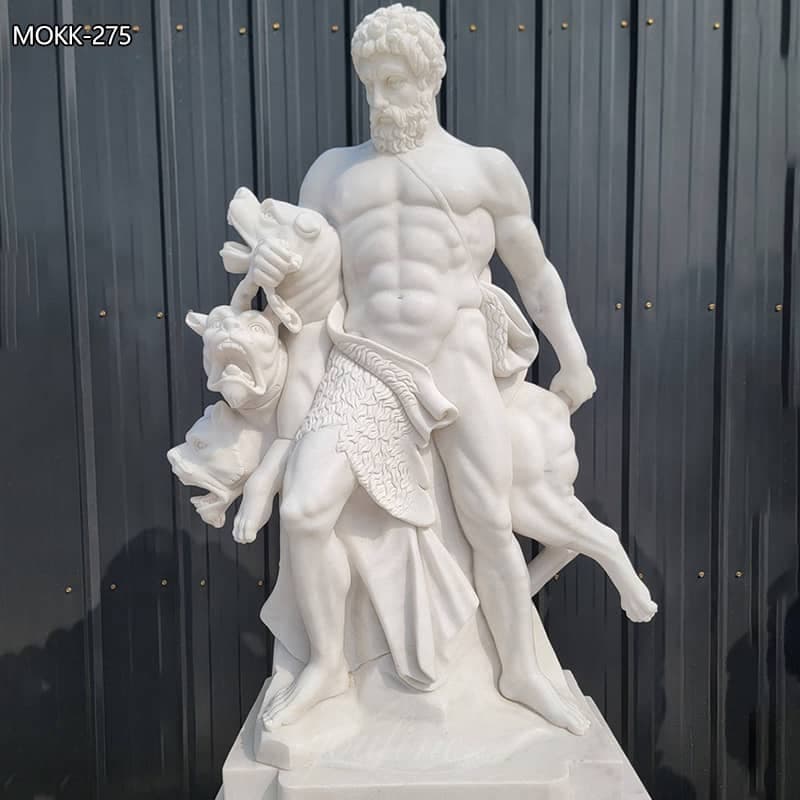 Classic Garden Statue Hercules and Cerberus Statue for Sale MOKK-275