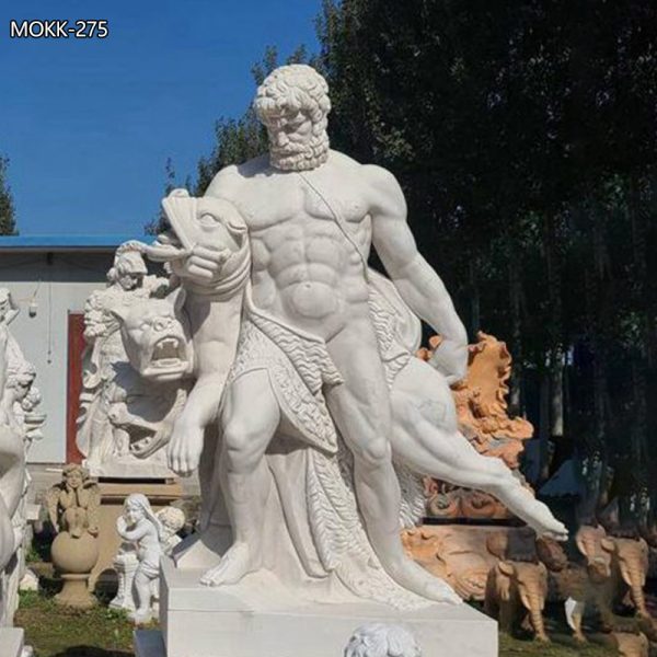 Classic Garden Statue Hercules and Cerberus Statue for Sale MOKK-275