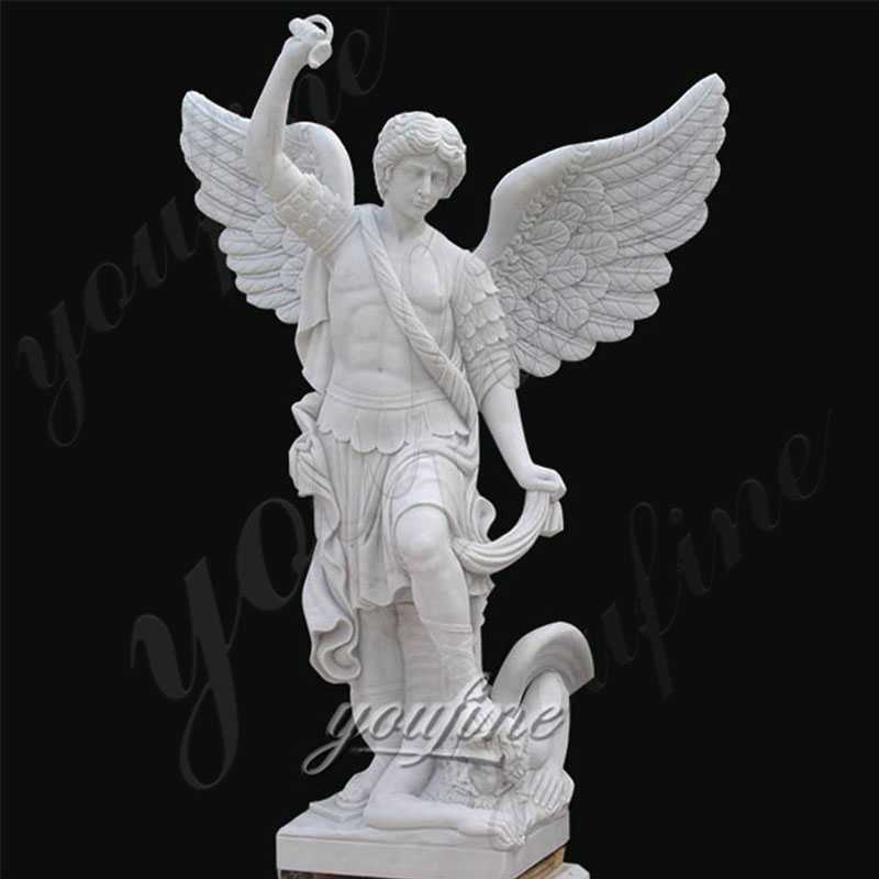 Garden-Angel-Statue-of-St-Michael