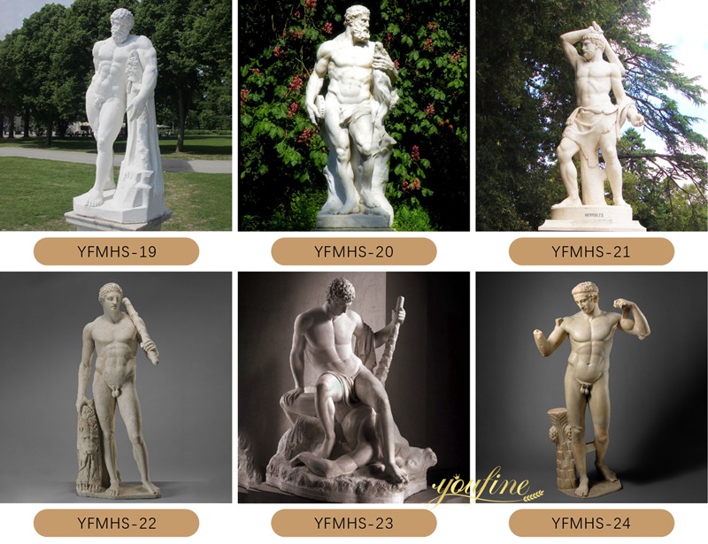 Hercules Statue designs