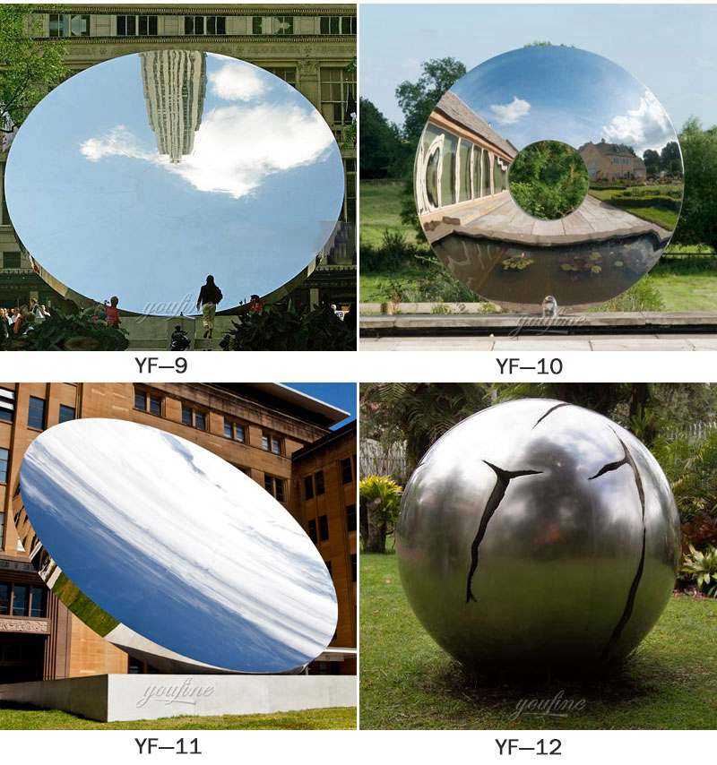 Modern Outdoor Metal Sculpture