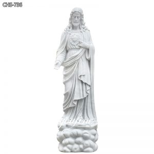 6 meter hoog beeld van het Heilig Hart van Jezus Christus