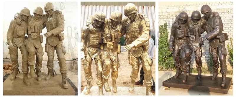 No One Left Behind Statue