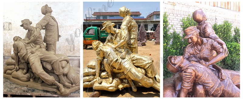 Vietnam Women’s Memorial Female Soldier Statue