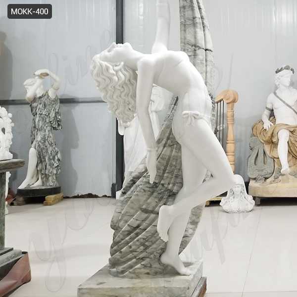 Life Size Beautiful Dancing Girl Marble Statue Figure Sculptures for sale MOKK-400