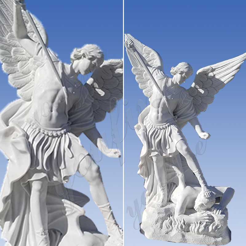 famous st Michael statue