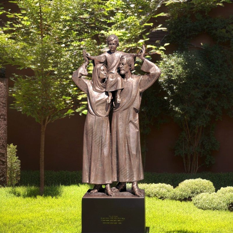 jesus mary joseph statue