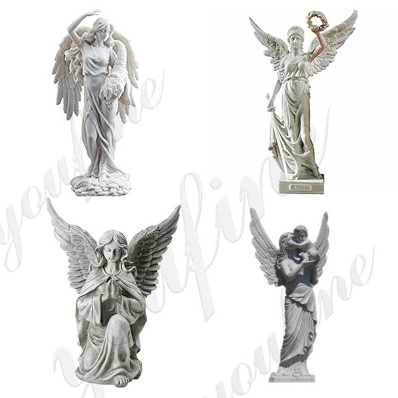 life size angel marble sculpture for sale