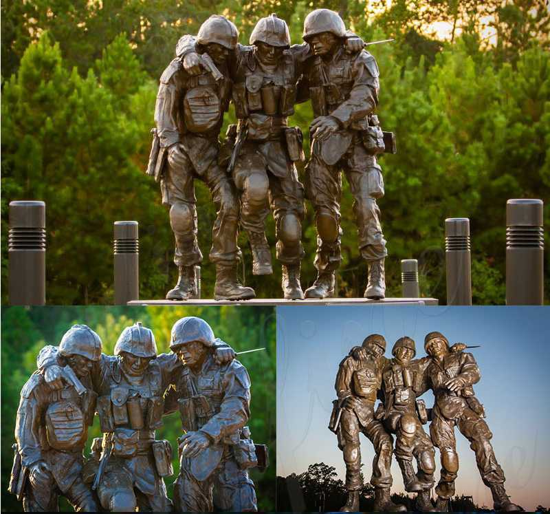 outdoor military statues for sale