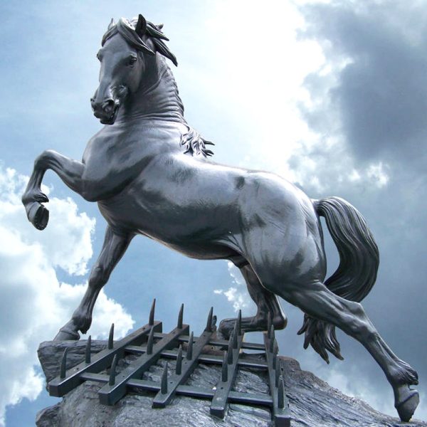 real size bronze horse sculptures