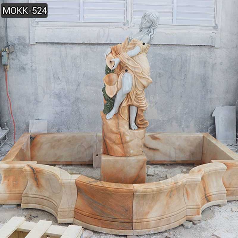 800 Outdoor Carving Female Statue Water Fountains