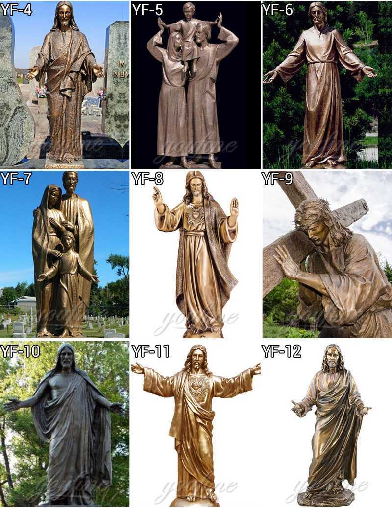 Bronze Saint Joseph Outdoor Statues on sale