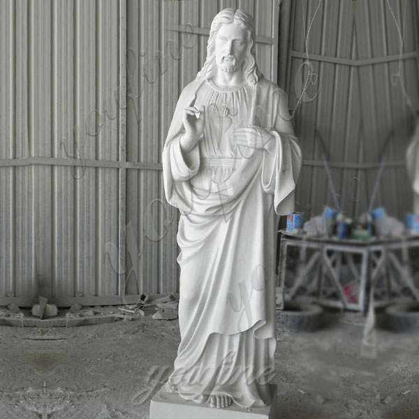 life size Marble Jesus Sculpture