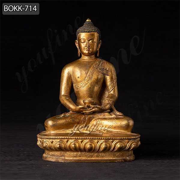 Custom Size Hand Made Old Nepali Bronze Buddha Statue for Sale BOKK-714