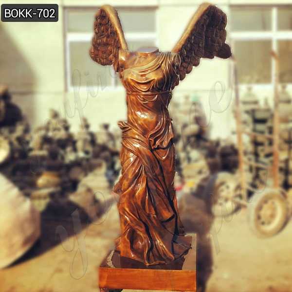 Victory of Samothrace Nike Figure Bronze Statue Outdoor Garden Decoration for Sale BOKK-702