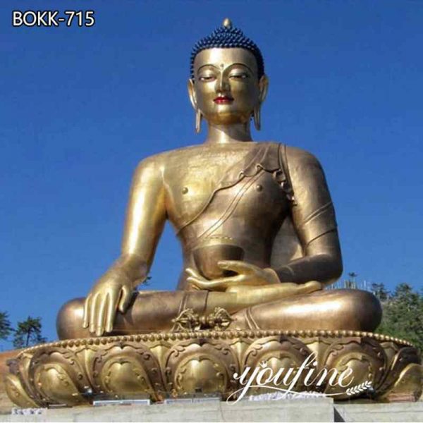 Large Bronze Shakyamuni Buddha Statue