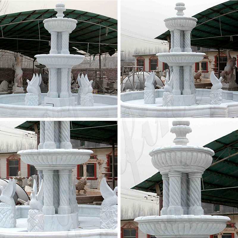 Large Outdoor Marble Fountain