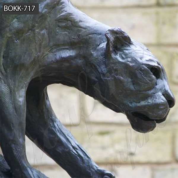 Life-Size-Black-Panther-Statue